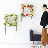 ウォールミラー 造花 インテリア | Botanical mirror4242 02