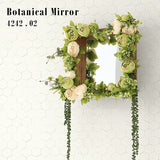 ウォールミラー 造花 インテリア | Botanical mirror4242 02