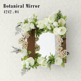 ウォールミラー アートフラワー | Botanical mirror4242 04