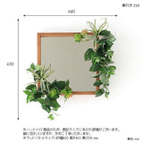 壁掛け 鏡 造花 | Botanical mirror4242 05