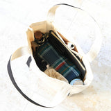 キャンバス トートバッグ | tote twotone WH Mサイズ