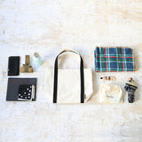 キャンバス トートバッグ | tote twotone WH Mサイズ