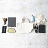 キャンバス トートバッグ | tote stitch WH Mサイズ