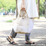 キャンバス トートバッグ | tote stitch WH Mサイズ