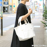 キャンバス トートバッグ | tote stitch WH Mサイズ