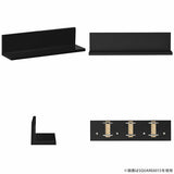 SKY WallRack-square 6515 black