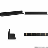 SKY WallRack-round 17520 black