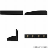 SKY WallRack-left 12015 black