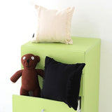 interior cushion 帆布 fringe30F WH