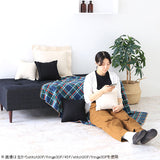 interior cushion 帆布 fringe30F WH