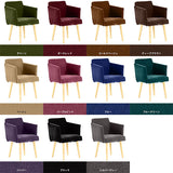 Aoneチェア 1Pノーマル両肘 モケット