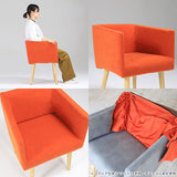 Aoneチェア 1Pフラット両肘 PC-300-1 ベージュ