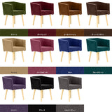 Aoneチェア 1Pフラット両肘 モケット