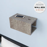WallBox8-BS 400 graystone