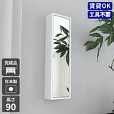 ミラーキャビネット 鏡扉 | WallBox7-DXミラー Hnine 薄型 nail