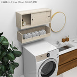 ウォールシェルフ 長方形 引き戸 | WallBox7-SD B-750 whitewood