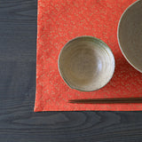 ランチョンマット 西陣 黒