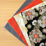 ランチョンマット 西陣 黒