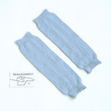 無縫製 レッグウォーマー キッズ | moc Knit leg warmers Cable Atype Gummy