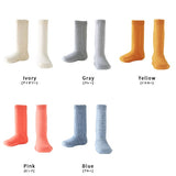 日本製 ソックス ベビー | moc Mesh high crew socks Caramel