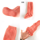 日本製 ソックス ベビー | moc Mesh high crew socks Caramel
