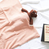 ブランケット ひざ掛け | moc knit diamond blanket Cookie キンモクセイ