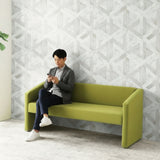 グリーンの2人掛けオーダーソファ