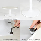 ローテーブル 座卓 丸型 | CT-CL100100 Atype-L脚