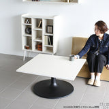 座卓 1本脚 北欧風 | CT-SQ8585 Atype-L脚