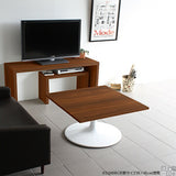 座卓 1本脚 北欧風 | CT-SQ8585 Atype-L脚