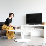 座卓 1本脚 北欧風 | CT-SQ8585 Atype-L脚