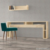 テーブル 低め おしゃれ | PICO 905040 木目