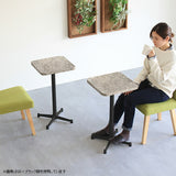 カフェテーブル ダイニング 食卓 | CT-SQR4040 BP Ztype-D脚