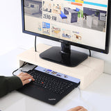 モニター台 おしゃれ | SPS モニタースタンド 450 whitewood