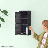 ミラーキャビネット 鏡扉 | WallBox7-DXミラー Hsix 薄型 graystone