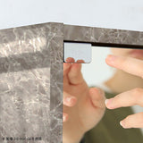 ミラーキャビネット 鏡扉 | WallBox7-DXミラー Hsix 薄型 marble