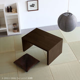 テーブル 幅140 奥行40 カウンター | Zero-X 1354090 タモグレー