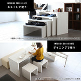 サイドテーブル 幅45 奥行45 正方形 | ZERO-X 4545H 木目