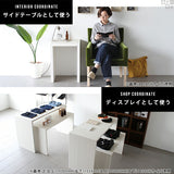 コーヒーテーブル 幅65 奥行65 正方形 | ZERO-X 6565L 木目