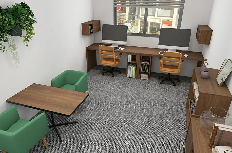5坪の事務所でも快適！小規模オフィスレイアウトとスペースの有効活用