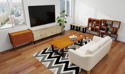 本棚ひとつで変わる、北欧スタイルのある暮らし