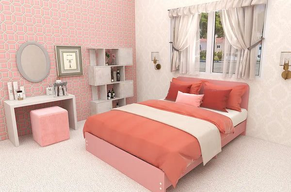 寝室をピンクインテリアでおしゃれに。コーディネート実例10選
