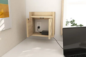 ごちゃつく配線をおしゃれに隠す、壁掛けルーターボックスのオーダーが登場