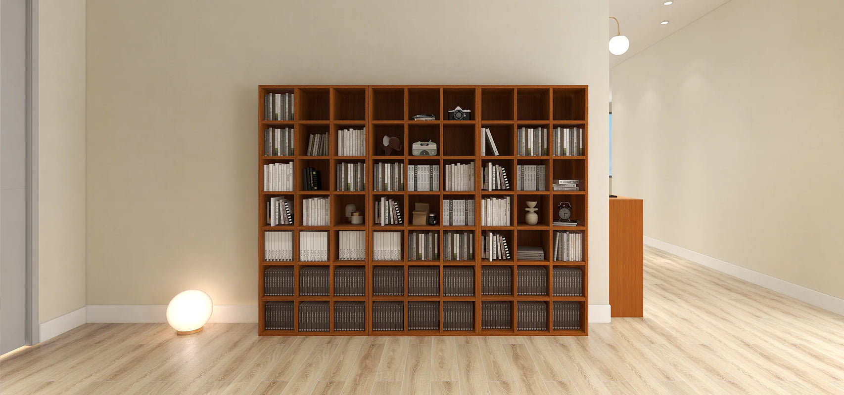 本棚 ダークブラウン - オーダー家具、インテリア通販のアーネ