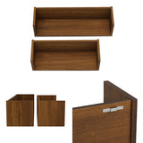 ウォールシェルフ コの字 セットウォールシェルフ コの字ウォールシェルフ コの字