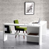 オープンラック 飾り棚 白