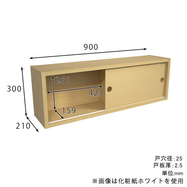 ウォールシェルフ 扉付き ★