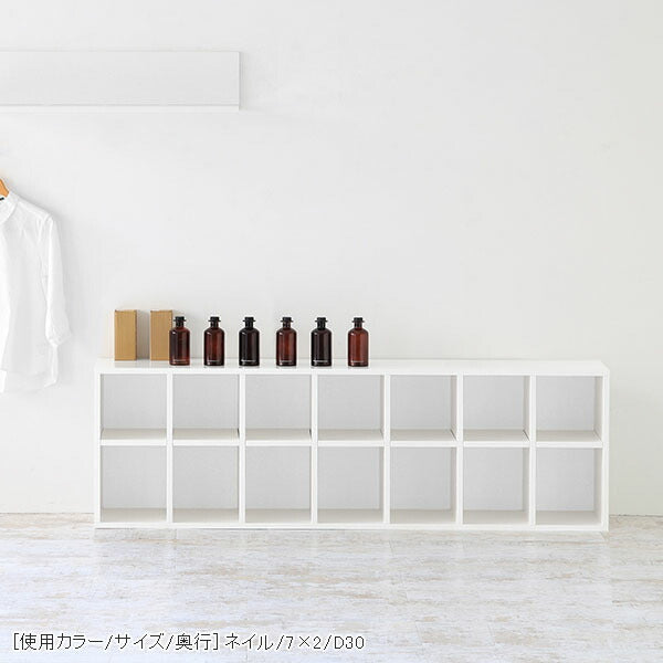 ワイドシェルフ 鏡面