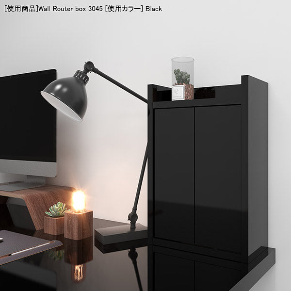 ルーター収納40（W40×D26.5×H80cm） ブラウン 【完成品】 NEWルーター収納 40 | 株式会社クロシオ｜クロシオ