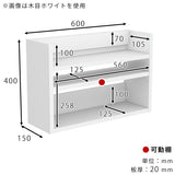 ウォールシェルフ 薄型ラック